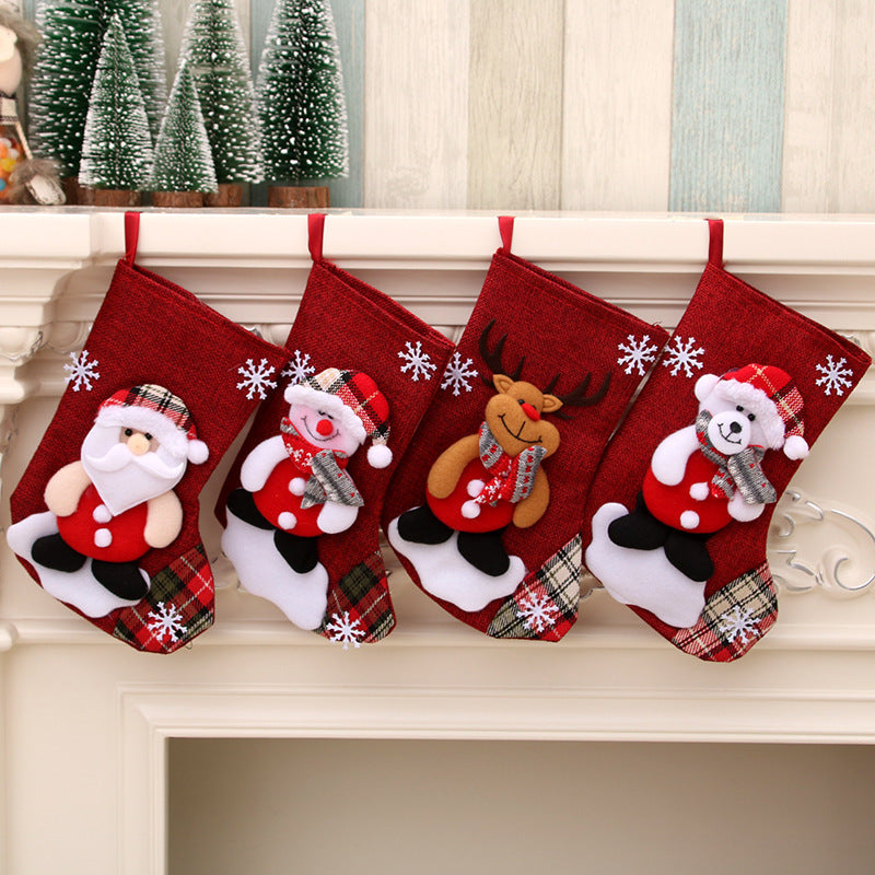 Red Christmas Stocking Decoration