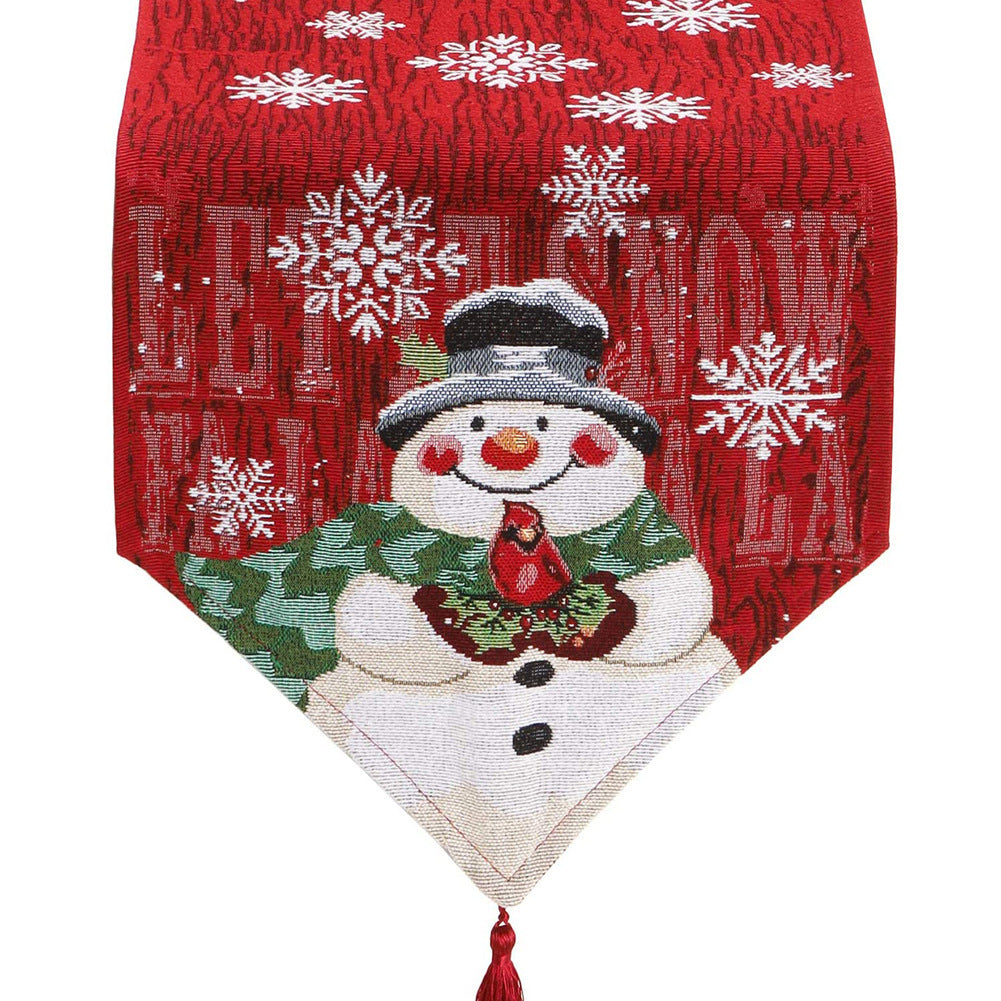 Christmas Tablecloth Decorations For Home
