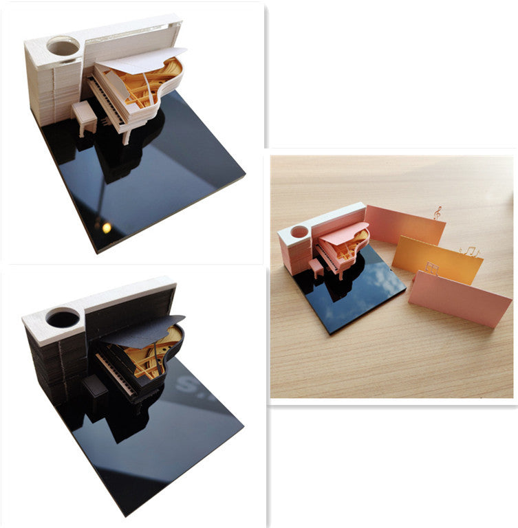 Christmas Tree 3D Three-dimensional Notebook Paper