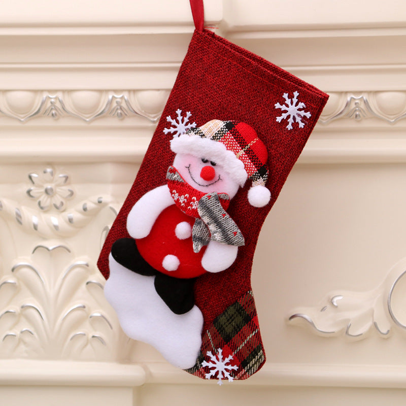 Red Christmas Stocking Decoration