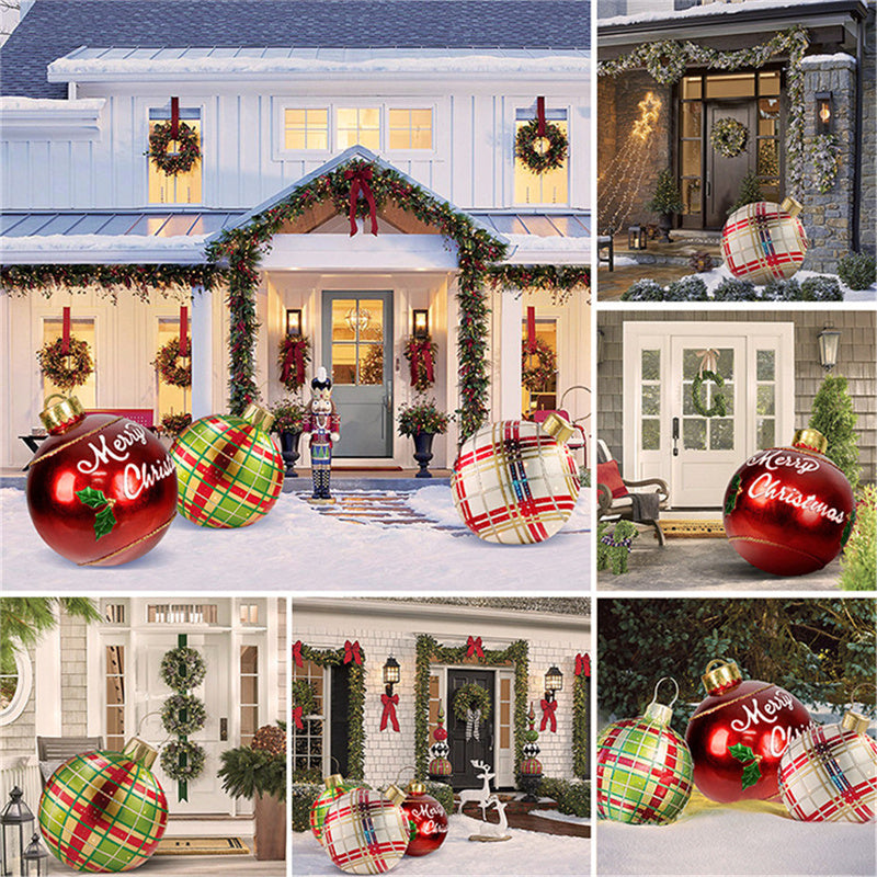 Inflatable Xmas Tree Decorated Ball PVC Giant Big Large Balls