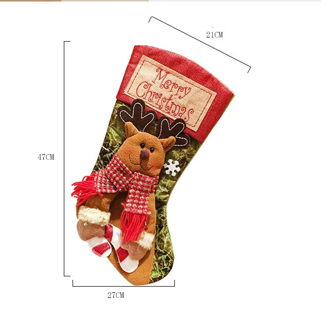 Merry Christmas Stocking Decoration