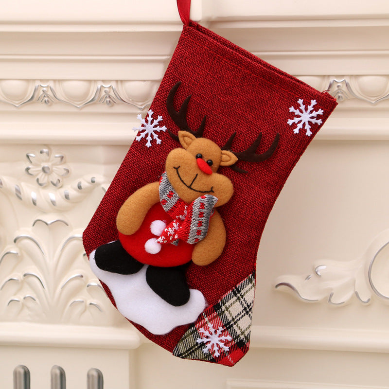 Red Christmas Stocking Decoration