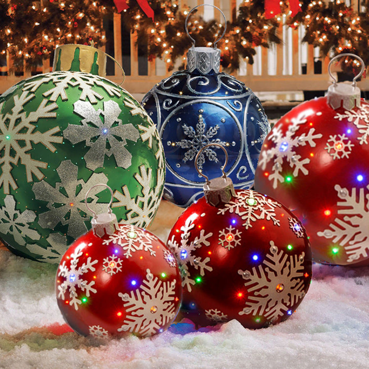 Inflatable Xmas Tree Decorated Ball PVC Giant Big Large Balls