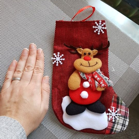 Red Christmas Stocking Decoration