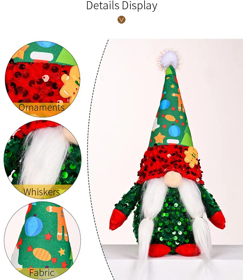 Christmas Oldman Doll Decoration