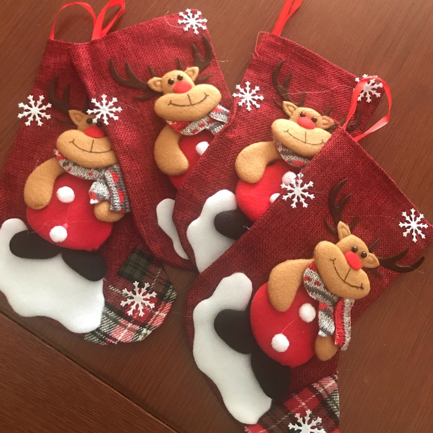 Red Christmas Stocking Decoration