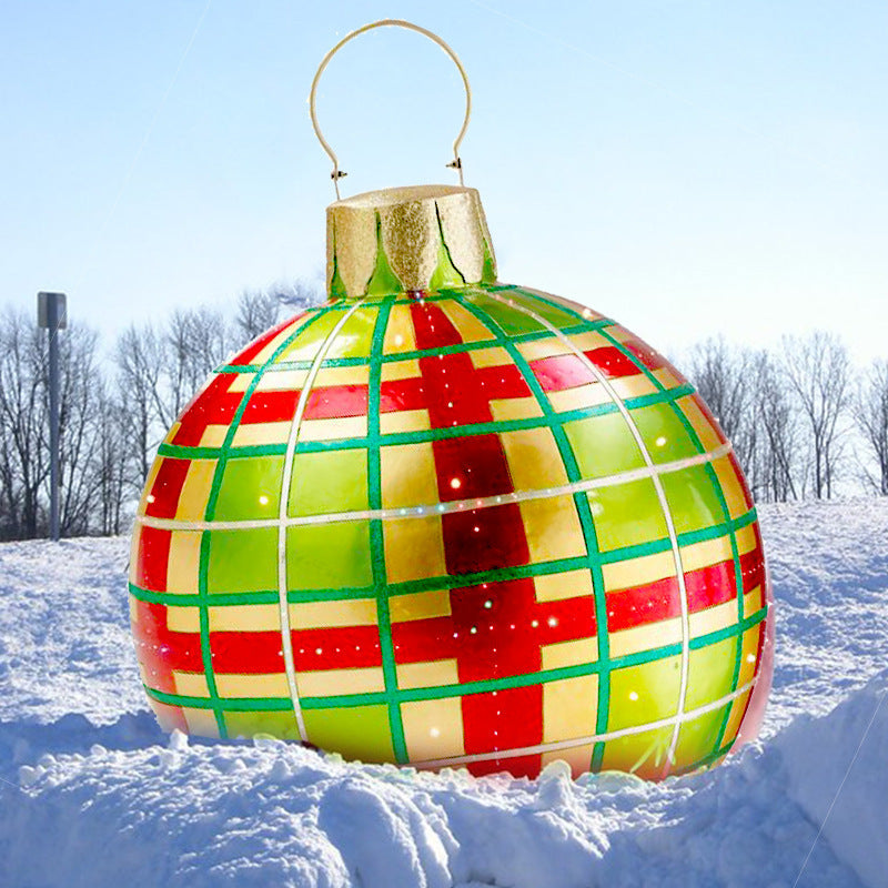 Inflatable Xmas Tree Decorated Ball PVC Giant Big Large Balls