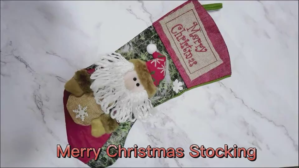 Merry Christmas Stocking Decoration