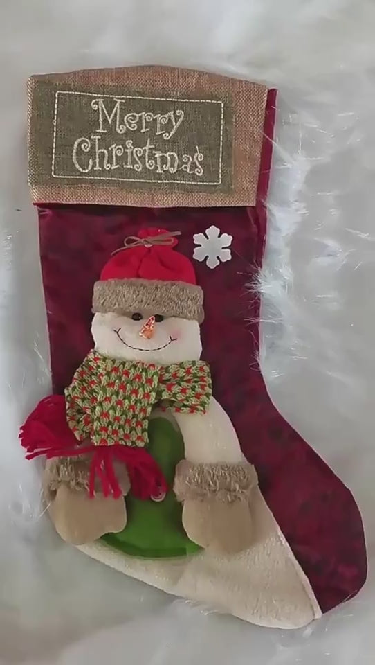 Merry Christmas Stocking Decoration