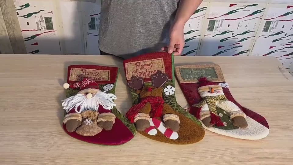 Merry Christmas Stocking Decoration