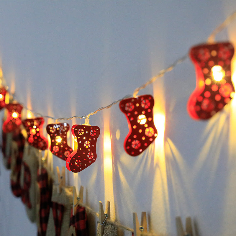 Christmas Hanging LED Ornament String Light Decorations