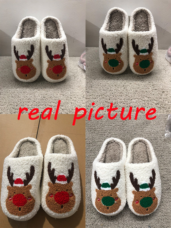 Elk Soft Cozy Bedroom Slipper Slip On House Shoes