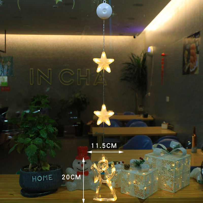 3-Piece LED Star Christmas Lights