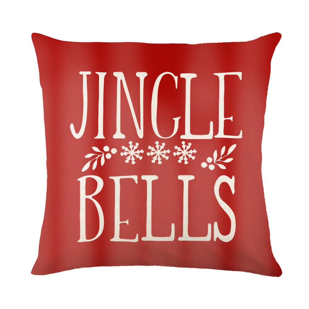 Christmas Decorations Square Pillow Covers Sofa