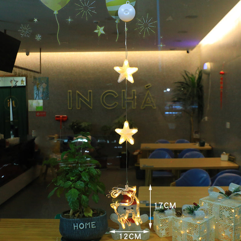 3-Piece LED Star Christmas Lights