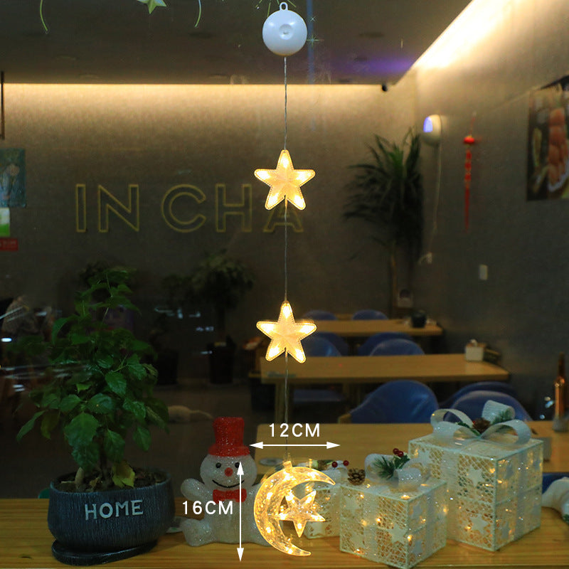 3-Piece LED Star Christmas Lights
