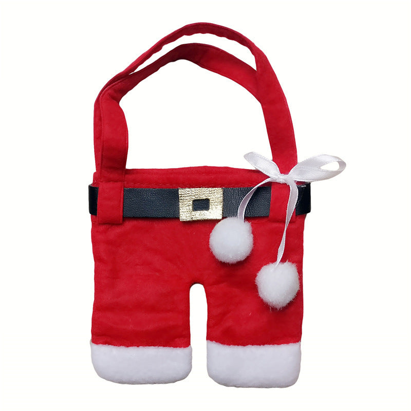 Christmas Knife and Fork Bag Christmas Tableware Set