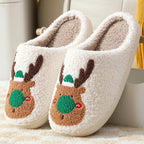 Elk Soft Cozy Bedroom Slipper Slip On House Shoes