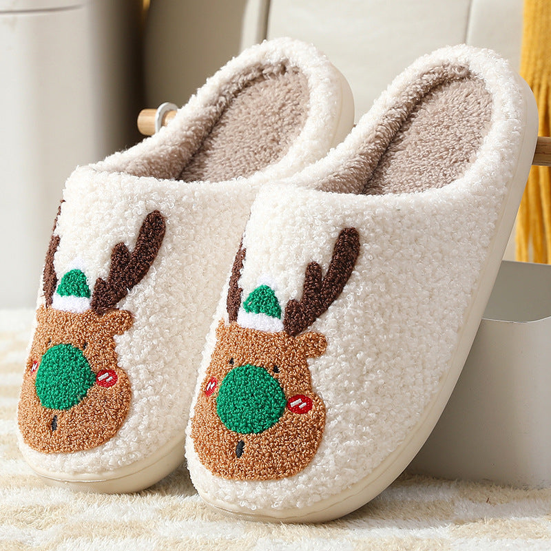 Elk Soft Cozy Bedroom Slipper Slip On House Shoes