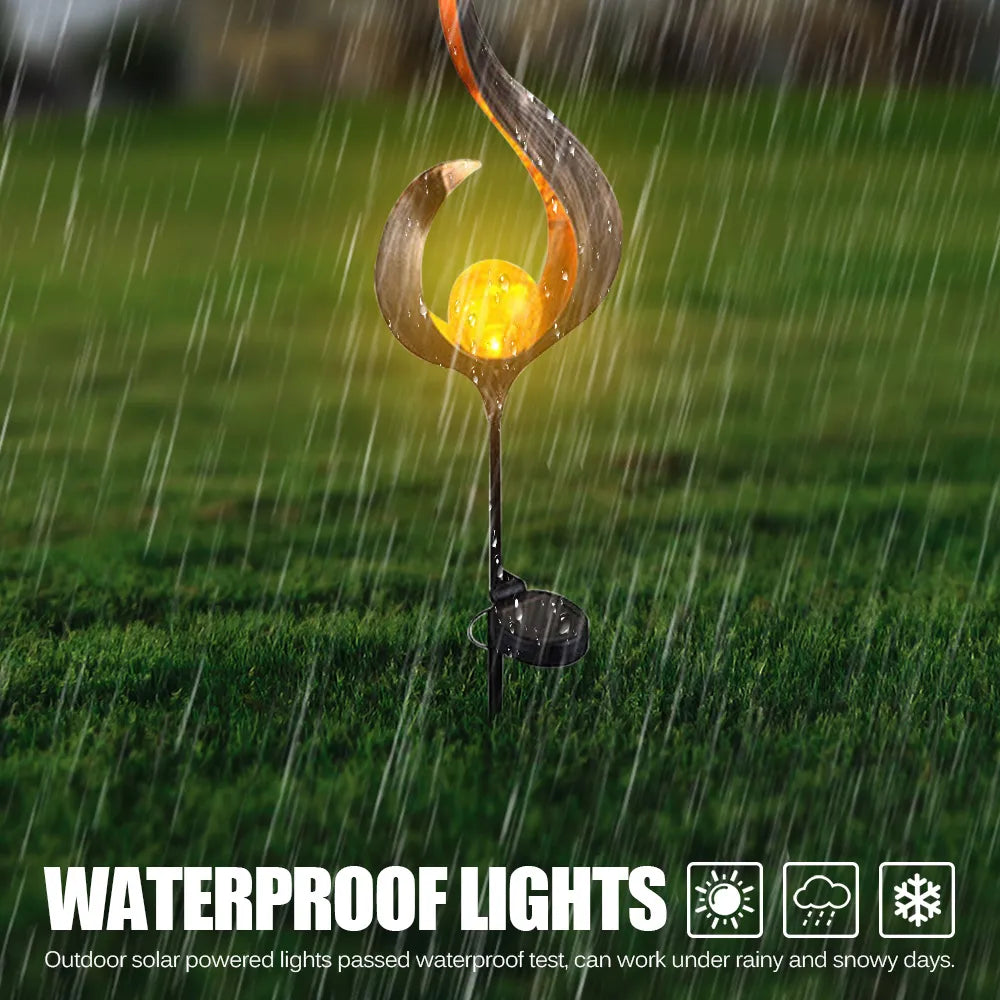 Multi-Shape Solar LED Effect Garden Lights