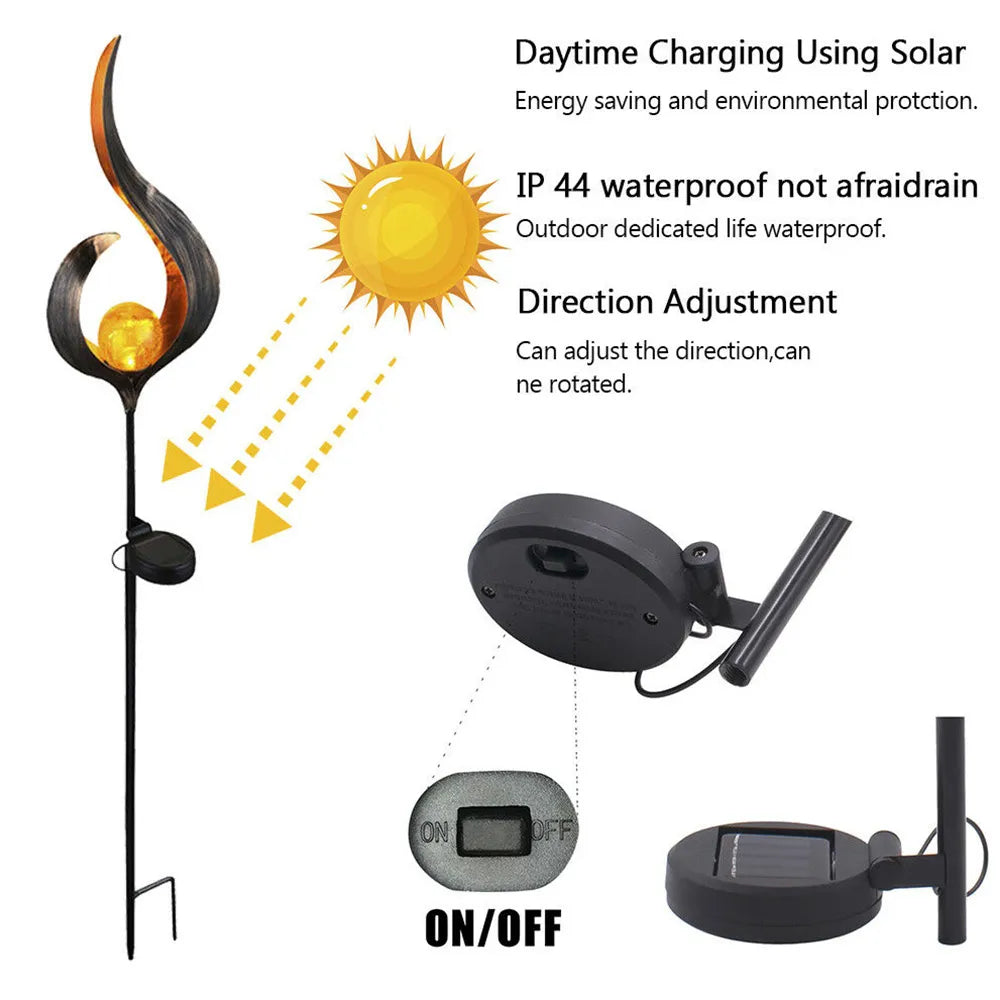 Multi-Shape Solar LED Effect Garden Lights