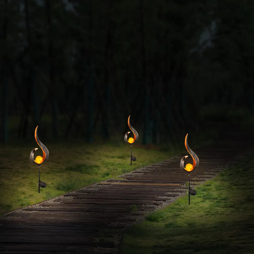 Multi-Shape Solar LED Effect Garden Lights