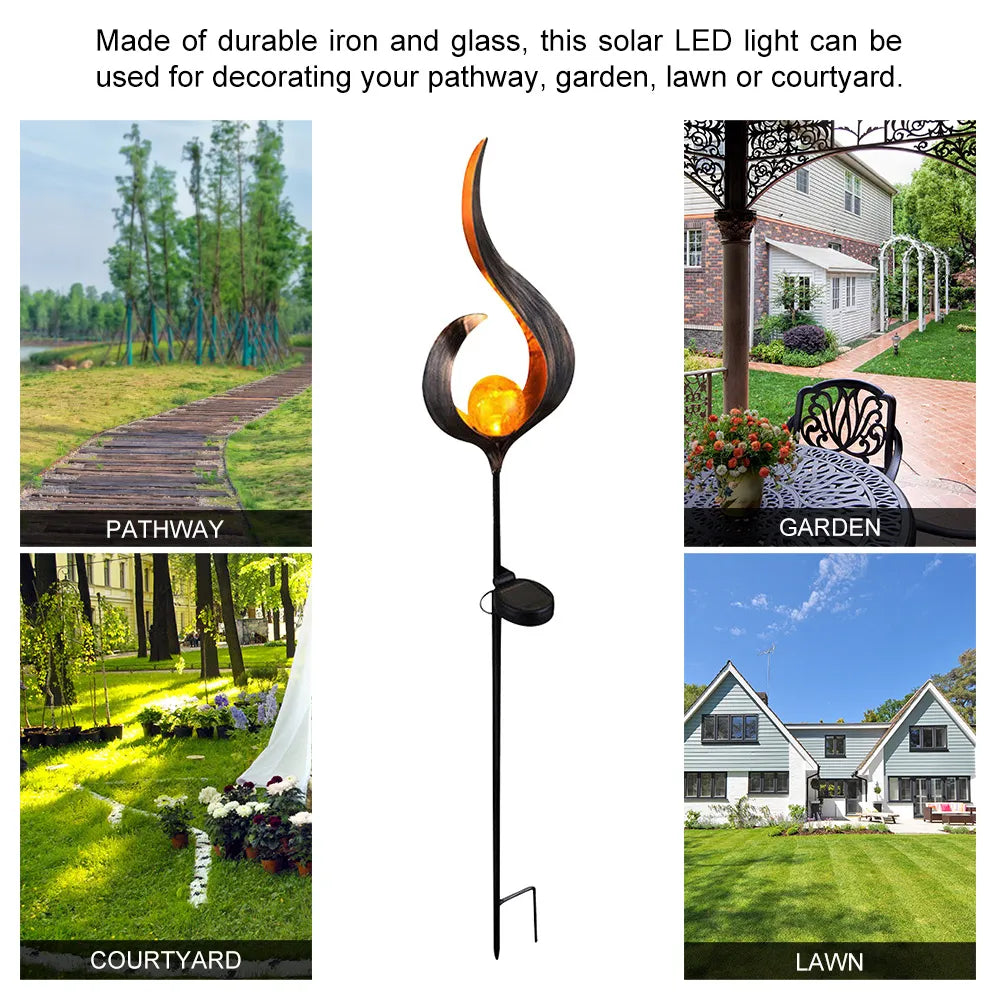 Multi-Shape Solar LED Effect Garden Lights