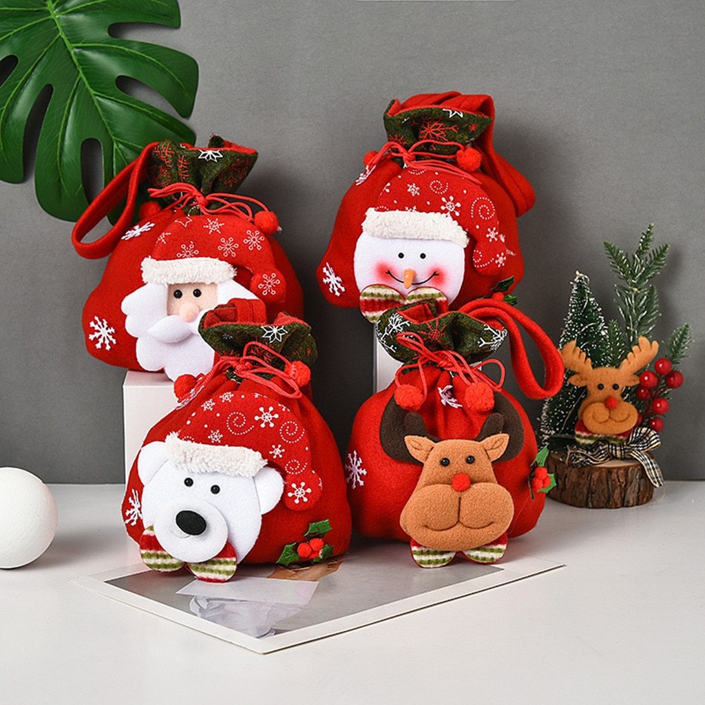 Candy Bag Christmas Home Decorations