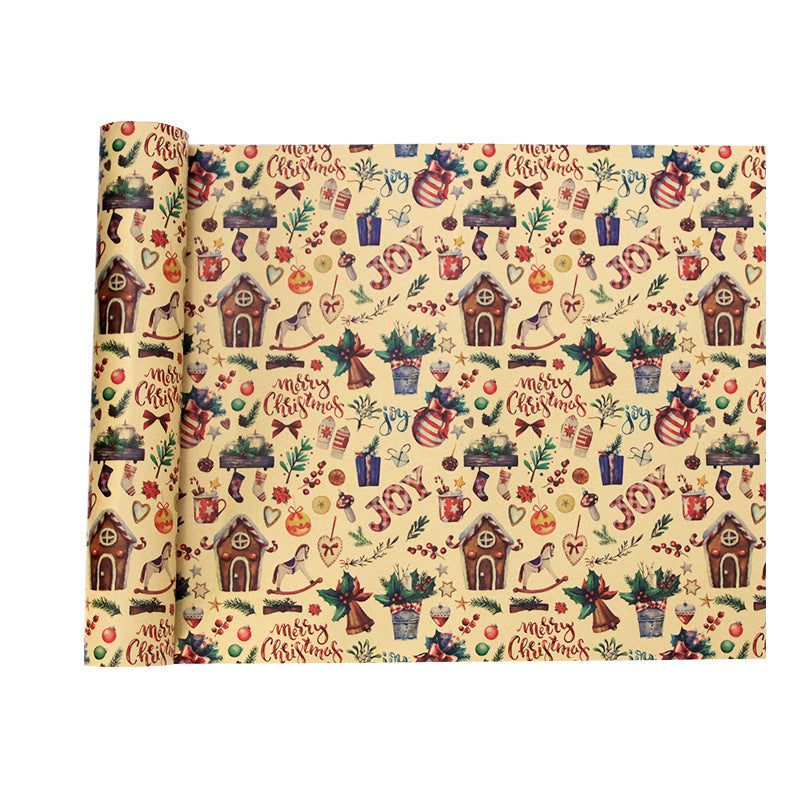 Cowhide Gift Wrap Paper Christmas Printed Paper