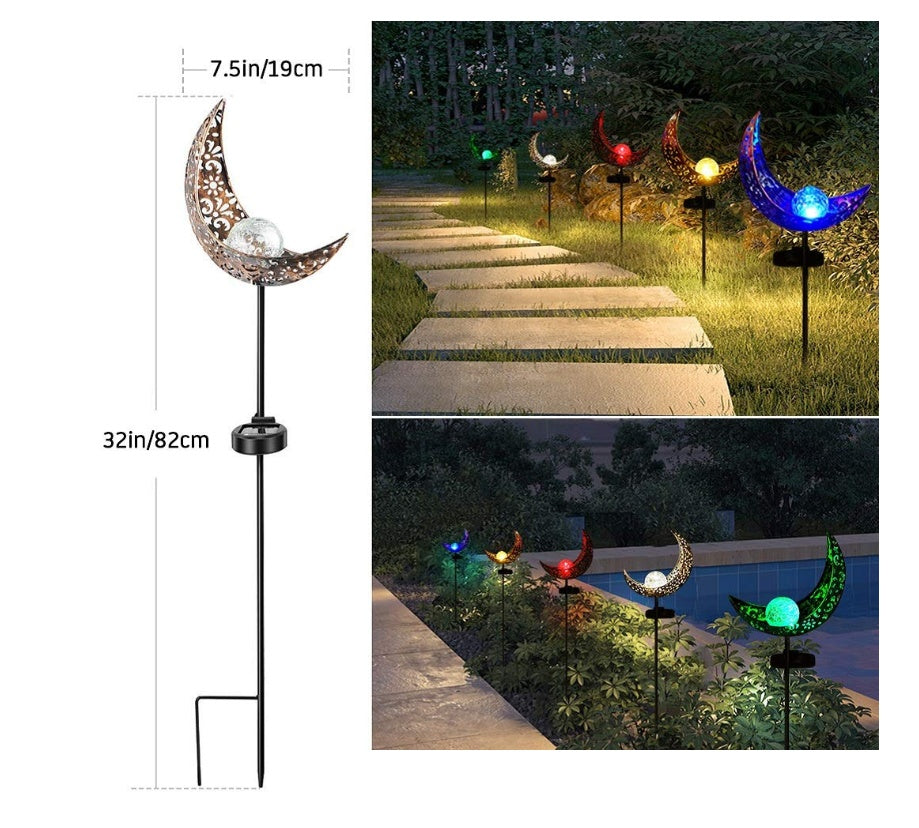Multi-Shape Solar LED Effect Garden Lights