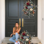 Fall Cheetah Wreath Gorgeous Autumn