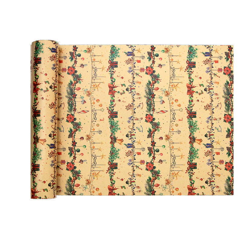 Cowhide Gift Wrap Paper Christmas Printed Paper
