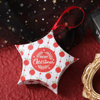 Christmas Gift Boxes Santa Claus - Star Shape Candy Box