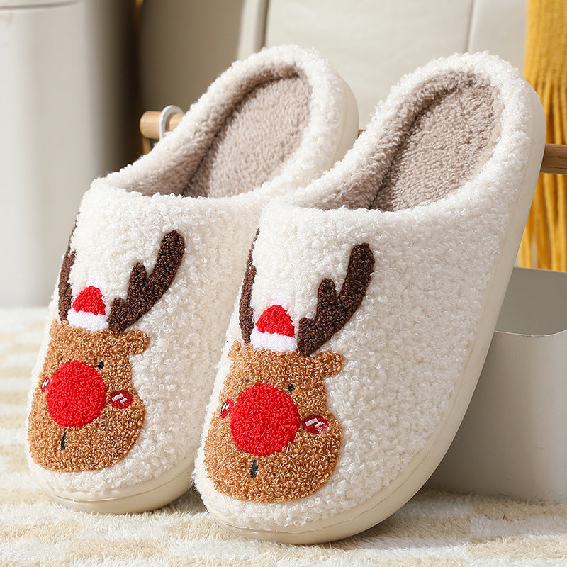 Elk Soft Cozy Bedroom Slipper Slip On House Shoes