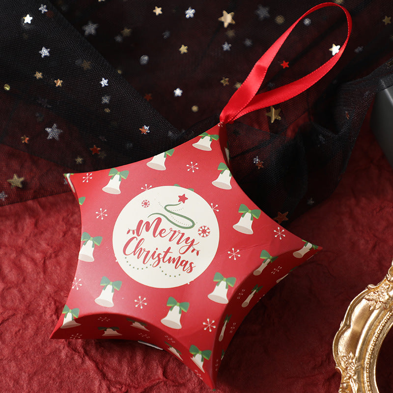 Christmas Gift Boxes Santa Claus - Star Shape Candy Box