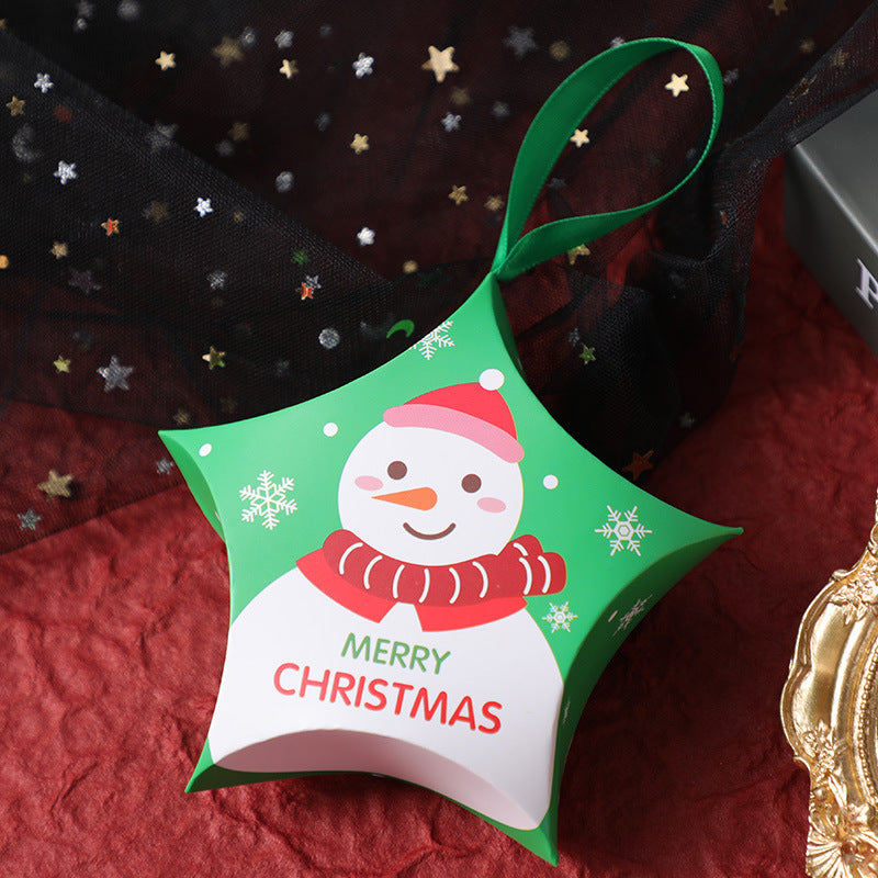 Christmas Gift Boxes Santa Claus - Star Shape Candy Box