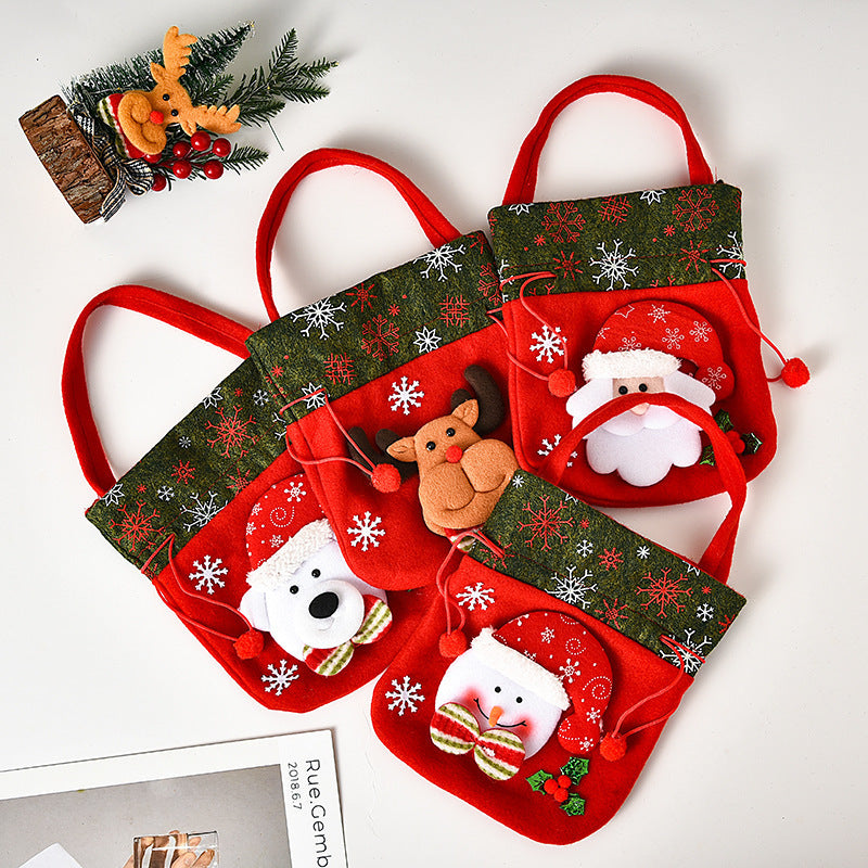 Candy Bag Christmas Home Decorations