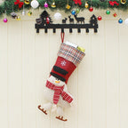 Santa Claus, Snowman, Elk Fireplace Decoration Christmas Stocking