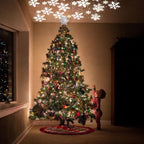 Christmas Tree Topper Star Lighted 3D