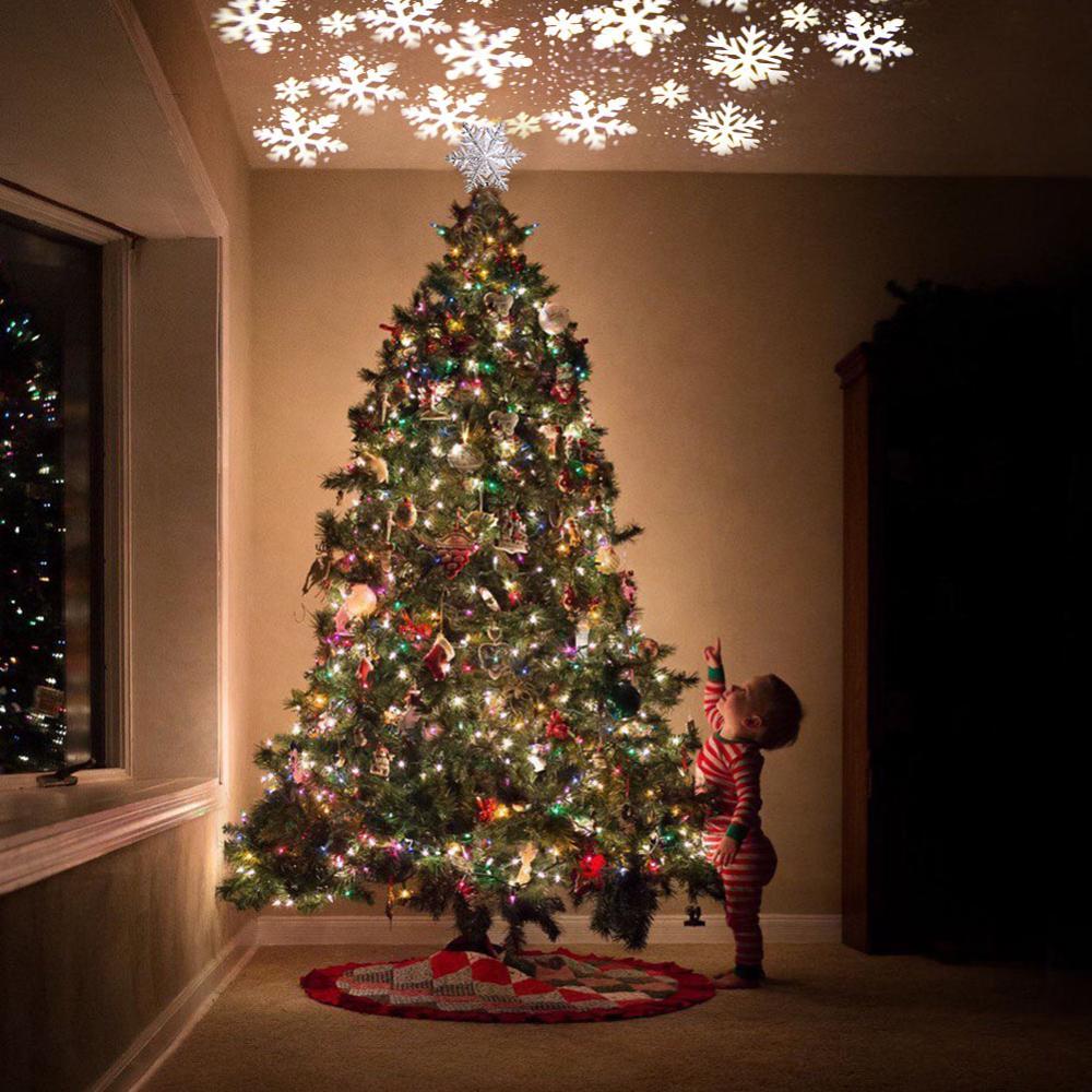 Christmas Tree Topper Star Lighted 3D