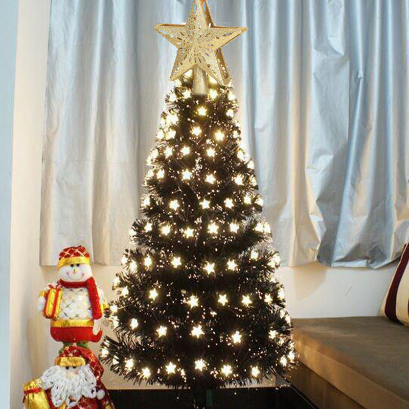 Christmas Tree Topper Star Lighted 3D