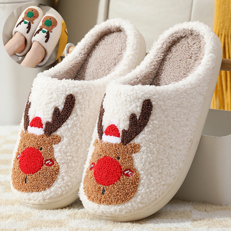 Elk Soft Cozy Bedroom Slipper Slip On House Shoes