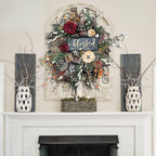 Fall Cheetah Wreath Gorgeous Autumn
