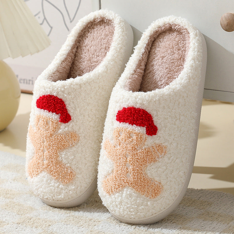 Couples Winter Warm Furry Shoes For Women And Men