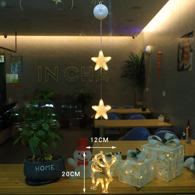 3-Piece LED Star Christmas Lights