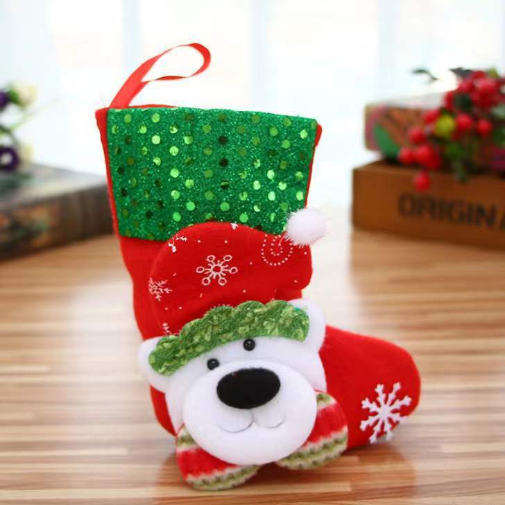Small Cute Fireplace Decoration Christmas Stocking