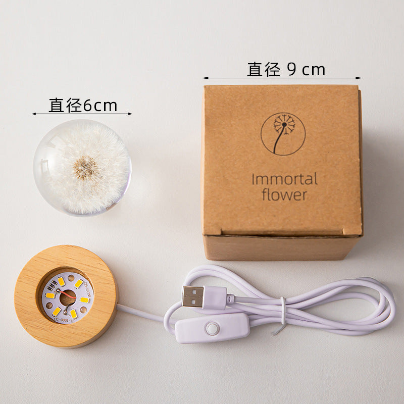 Christmas LED Crystal Ball Night Light