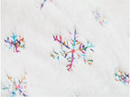 Flower Snow Christmas Tree Skirt