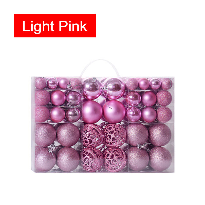 100PCS Ball-Shaped Christmas Ornaments